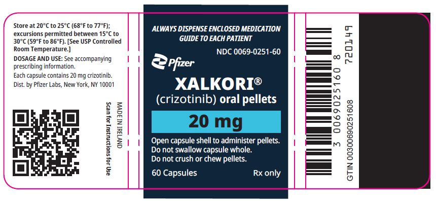 PRINCIPAL DISPLAY PANEL - 20 mg Oral Pellets Label