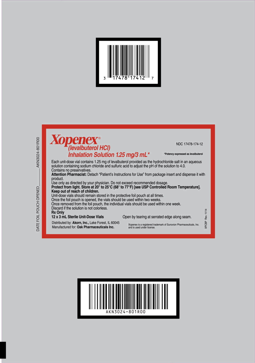Principal Display Panel Text for Pouch Label
