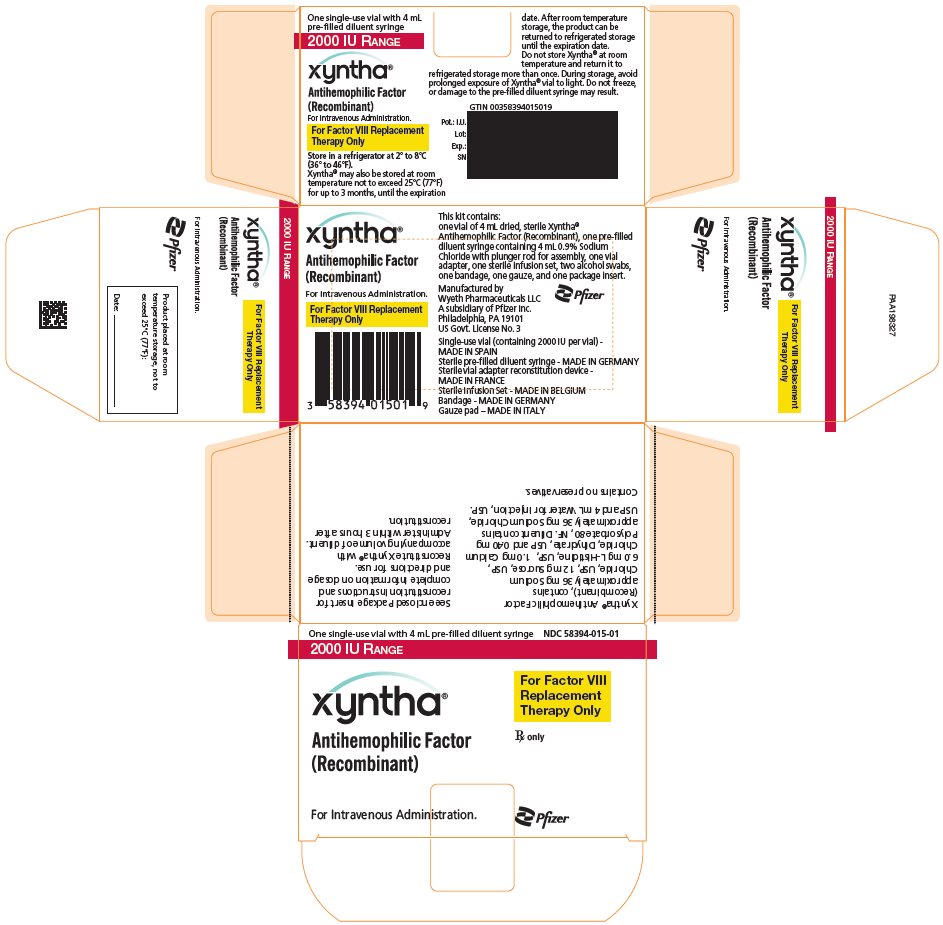 Xyntha | Antihemophilic Factor (recombinant) Kit Breastfeeding