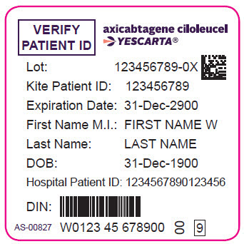 Principal Display Panel - Patient ID Label
