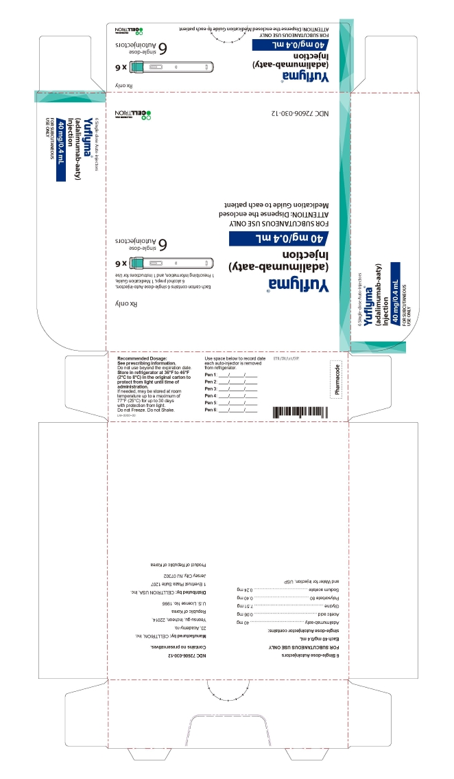 40 mg/0.4 mL Auto-injector Carton 6PK
