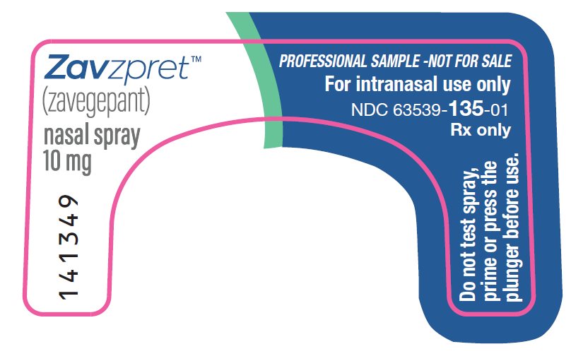 PRINCIPAL DISPLAY PANEL – Nasal Spray Device Label Front Sample