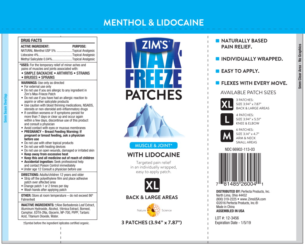 Principal Display Panel - Extra Large Pouch Label
