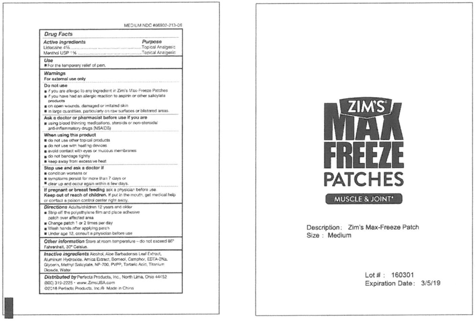 Is Zims Max Freeze | Menthol And Lidocaine Patch safe while breastfeeding