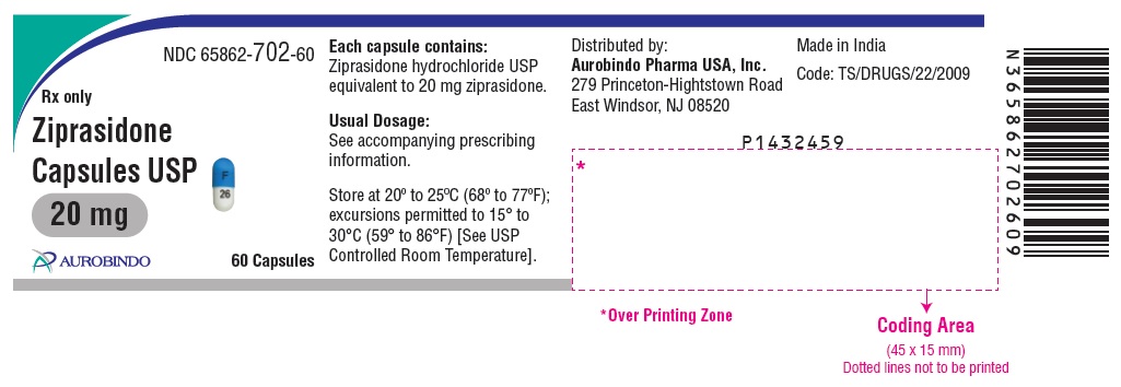 PACKAGE LABEL-PRINCIPAL DISPLAY PANEL - 20 mg (60 Capsules Bottle)