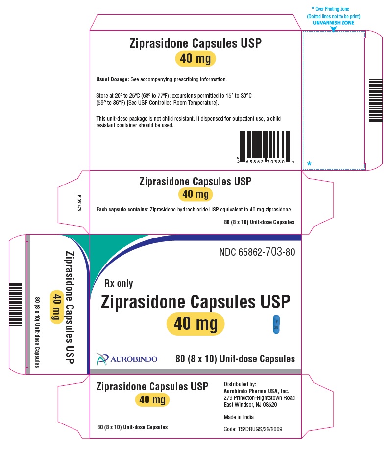 PACKAGE LABEL-PRINCIPAL DISPLAY PANEL - 40 mg Blister Carton (8 x 10 Unit-dose)