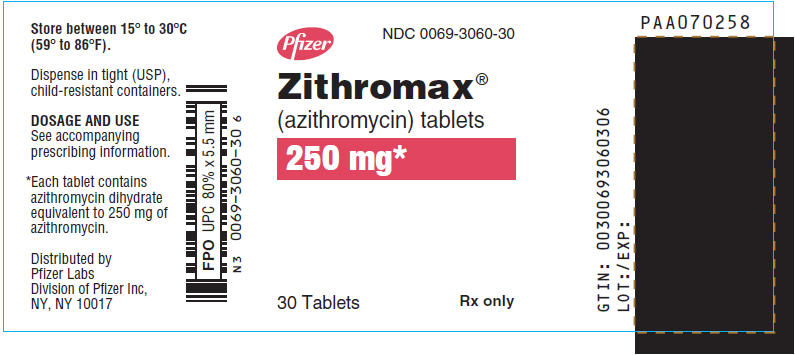 PRINCIPAL DISPLAY PANEL - 250 mg - 30 Tablet Bottle Label