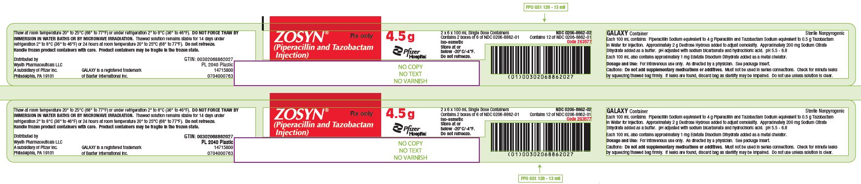 PRINCIPAL DISPLAY PANEL – 4.5 g Container Box Label