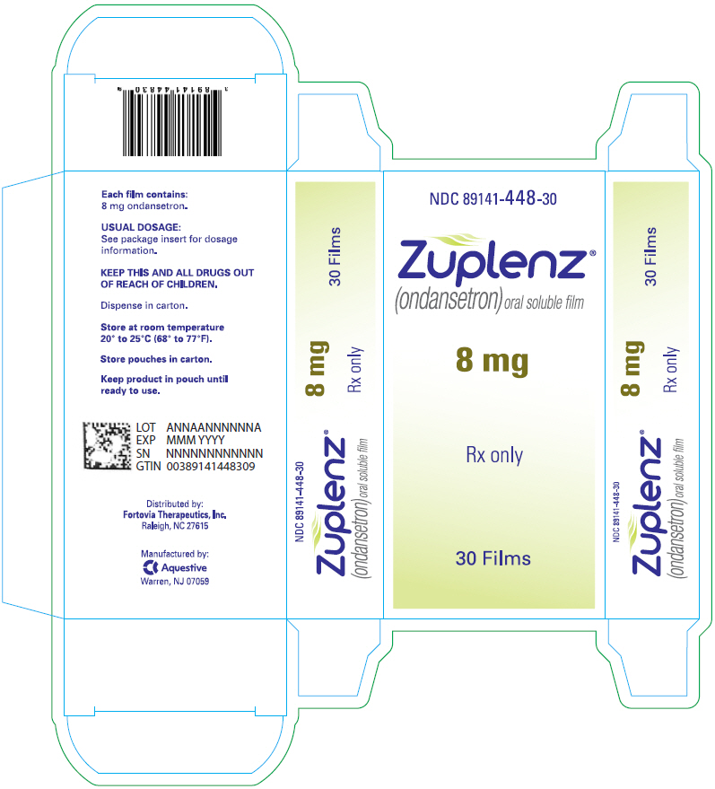 PRINCIPAL DISPLAY PANEL - 8 mg Film Pouch Box