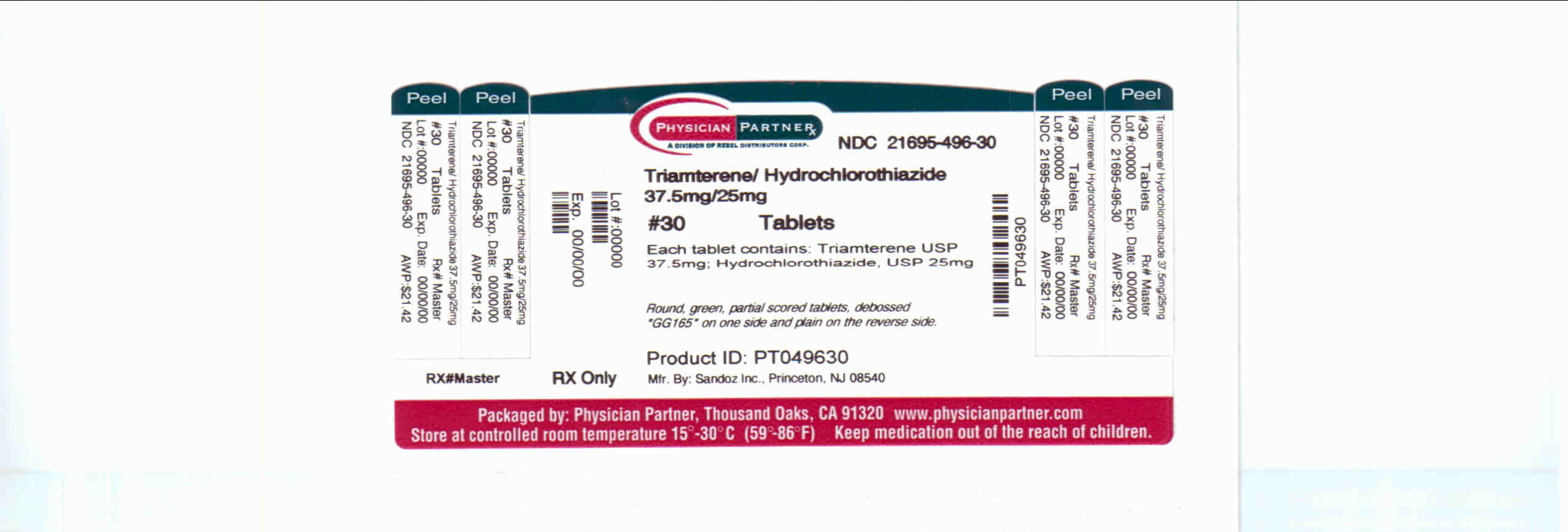 Is it safe to use triamterene/hydrochlorothiazide?