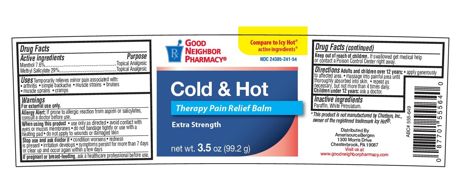 DailyMed - GOOD NEIGHBOR PHARMACY COLD AND HOT THERAPY ...