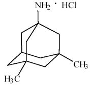 image of Namenda chemical structure