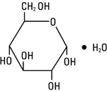 image of dextrose chemical structure