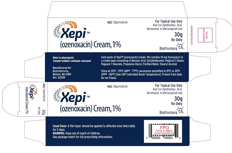 Rx Item-XEPI ozenoxacin cream 30GM BY Biofrontera